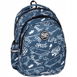 Багатофункціональний шкільний рюкзак CoolPack, багатоколірний, 21 л