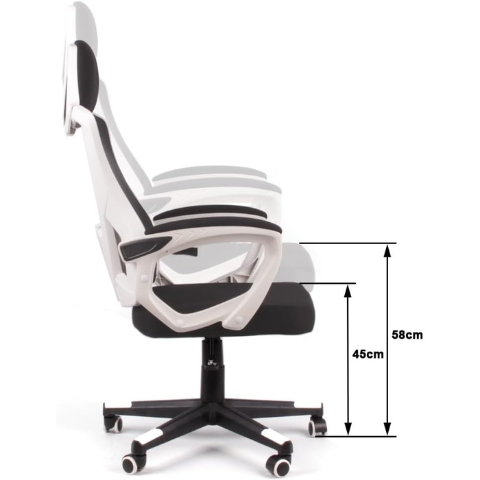 Офісне крісло, крісло для начальника, крісло для роботи з регулюванням, сітчасте дихаюче, колір лайм