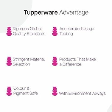 Tupperware Mylunch Liquid Tight Lunch Box 590ml 2pc