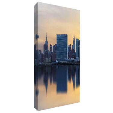 Акустична панель Addictive Sound з графікою Sunset_3, звукопоглинаюча панель для стін (100x50x11 см)