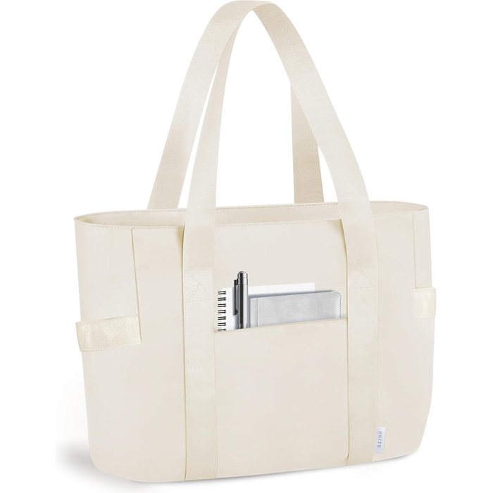 Laptop Bag for Danes, Waterproof Shoulder Bag with 40.6 inch Computer Compartment for Work, School, Travel, Violet (M, Beige N)