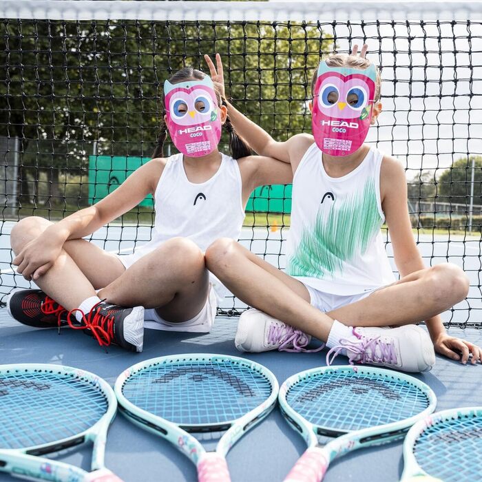 Тенісний racket HEAD Coco Junior (8-10 років), рожевий/блакитний