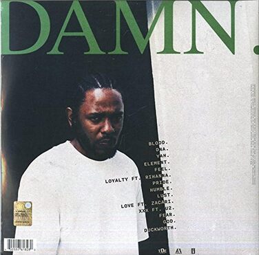 DAMN. (2LP) – Вінілова платівка 2LP Kendrick Lamar