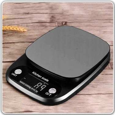 Кухонні ваги Pixel 10кг/1г, сріблястий/сірий