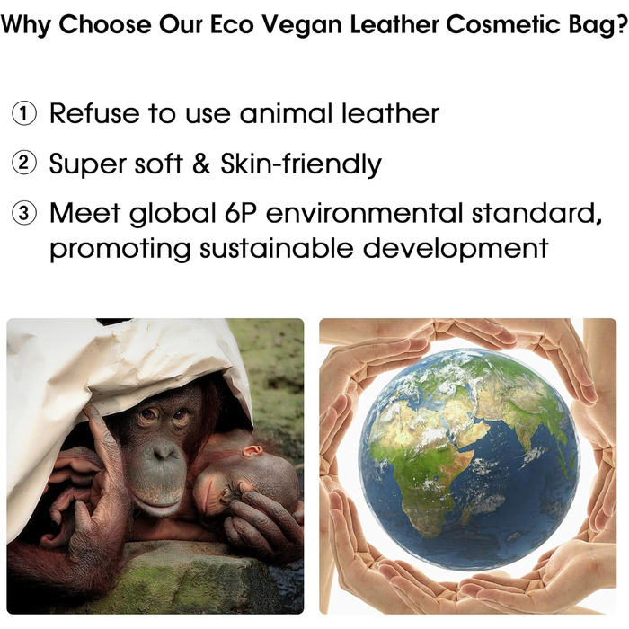 Косметичка для жінок, велика дорожня косметичка для макіяжу з відділенням для пензликів, органайзер, культиватор, з PU-шкіри, переносний мішечок для макіяжу, зелений (патент)