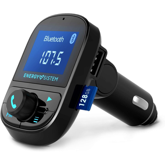 FM-трансмітер для авто Energy Sistem PRO з Bluetooth, USB, microSD, MP3, дисплеєм та гучним зв'язком