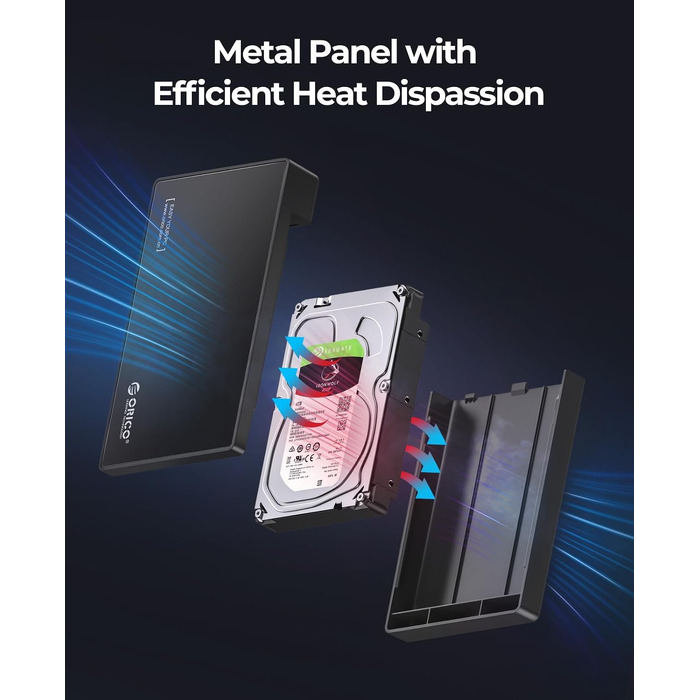 Зовнішній корпус для HDD/SSD ORICO 3.5