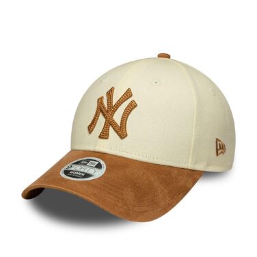 Кепка New Era MLB New York Yankees для жінок, бейсболка з логотипом, регульована, вигнутий козирок