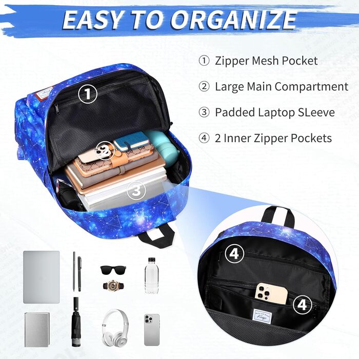 Шкільний рюкзак водонепроникний 15.6