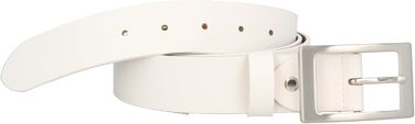 Жіночий ремінь MGM 950-1302 85 Білий - Класичний шкіряний пояс