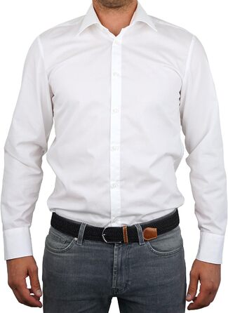 Плетіний еластичний ремінь DonDon для жінок та чоловіків, чорний, 100-120 см