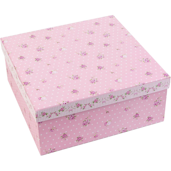 Набір кавових чашок London Boutique 330 мл, порцеляна, рожеві, 4 шт, вінтаж, Shabby-Chic, подарунок для жінки