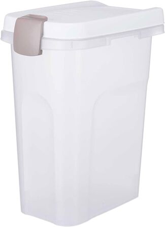 Контейнер для корму TRIXIE 15 л, прозорий, пластик, герметичний, 22 x 41 x 33 см