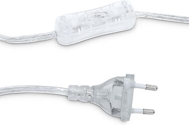 Настільна лампа Relaxdays з кришталевим дизайном, 54 x 29,5 см, чорна