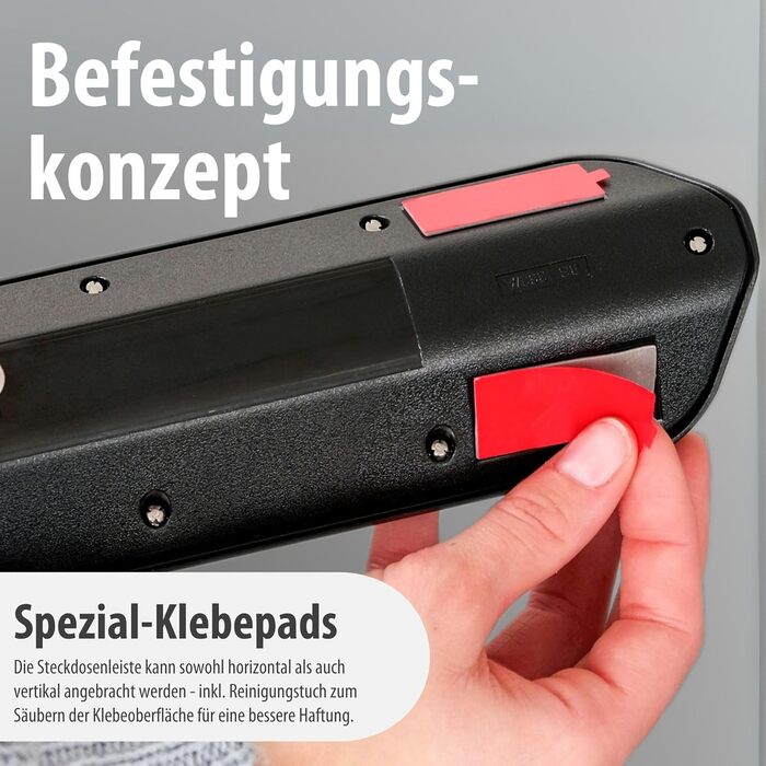 Смуга розеток Brennenstuhl Estilo Ecksteckdosenleiste 6-Fach: 4 розетки з заземленням, 2 Euro-розетки, 2 USB-порти (A), срібно-білий колір