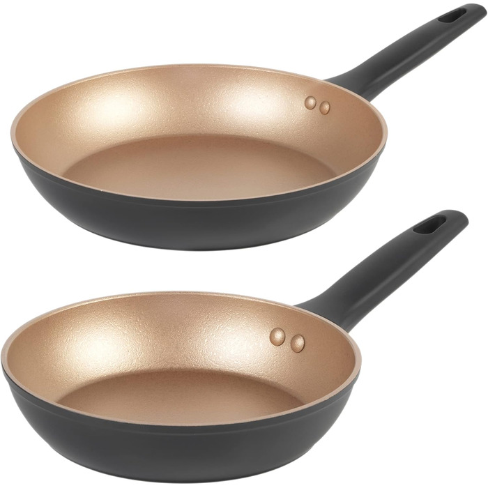 Сковорода-гриль Russell Hobbs RH01674BEU7 28 см, індукційна, антипригарне покриття без ПФОК, універсальна, посилена 7-кратною міцністю