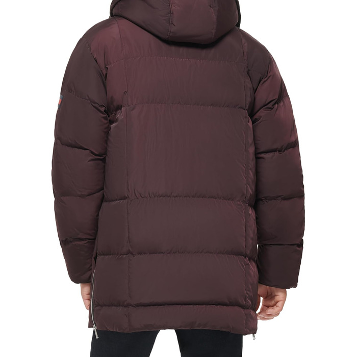 Жилет чоловічий Tommy Hilfiger Lightweight Down Quilted Puffer Vest, аріневий принт (L, Port)