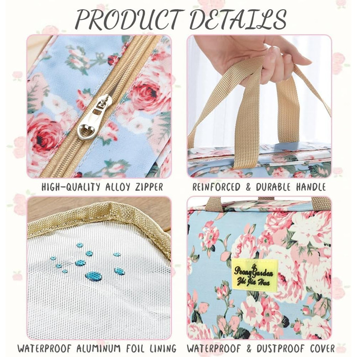 Сумка для туалетних аксесуарів велика, дорожня косметичка, органайзер для макіяжу, сумка для косметики з ручкою для жінок та чоловіків, #9, леопардовий принт