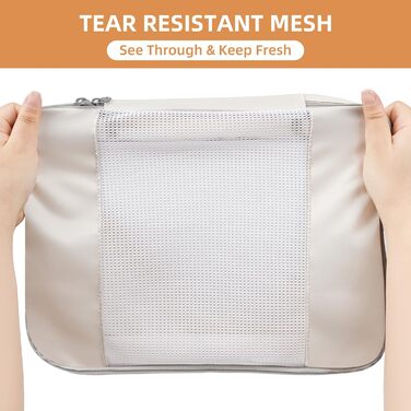 Органайзери для подорожей BAGAIL (10 шт.) - набір кубиків для пакування в різних розмірах, Matcha-Green