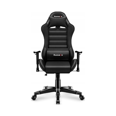 Ігрове крісло Huzaro Ranger 6.0, штучна шкіра, чорне