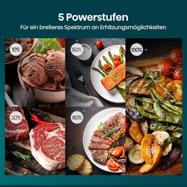 Мікрохвильова піч Hisense H20MOBS4HI 20 л з InverterTech, керамічним покриттям та дитячим блокуванням (чорний)