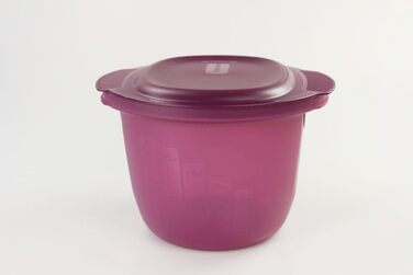 Контейнер для приготування пасти в мікрохвильовці Tupperware, 3 л, круглий, фіолетовий, Nudelkocher Pasta Maker