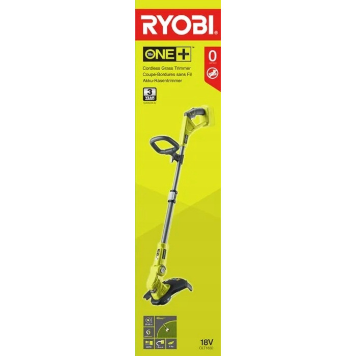 Акумуляторний підрізач для живоплоту Ryobi 18 V 25-30 см OLT1832