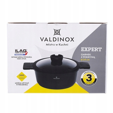 Каструля традиційна Valdinox Expert 24 см, 4,5 л