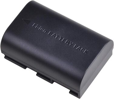 Акумулятор PowerTrust LP-E6/LP-E6N та зарядний пристрій для Canon EOS R5, R5 C, R6, R7, R, 60Da, 60D, 70D, 80D, 90D, 5DS R, 5Ds, 5D Mark II, 5D Mark III, 5D Mark IV, 6D, 6D Mark II, 7D, 7D Mark II