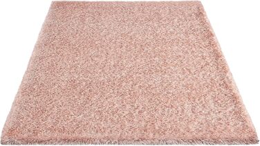 Килимок Mia's Teppiche Fiona для вітальні та спальні, 120x160 см, високий ворс (Рожевий)