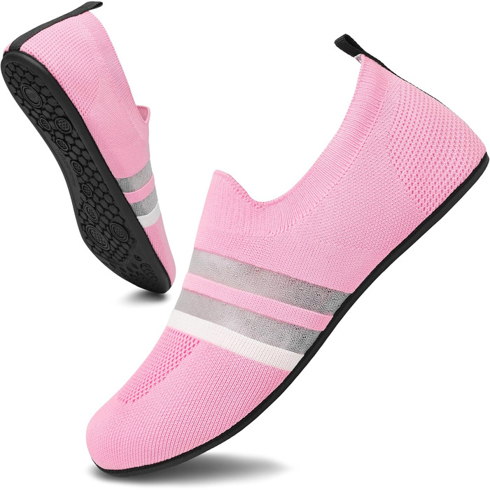 Домашні тапочки для жінок та чоловіків, для ходьби босоніж, в'язані шкарпетки, зручні подорожні тапочки