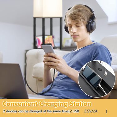 Стельова лампа RELAX4LIFE з 3 полицями, чорна (Модель 4), 26 x 26 x 160 см