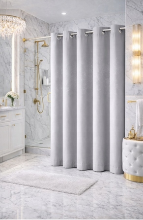 Текстильна штора для ванни NOW-ART, 200 x 220 см