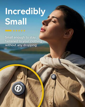 Hollyland Lark M2 бездротовий петличний мікрофон для iPhone 15/16/17 та Android, 300м радіус дії, Hi-Fi звук, шумозаглушення, 30 годин роботи, міні-мікрофон для відео (2TX + USB-C RX + чохол для зарядки) (Камера (2TX+1RX), Чорний)