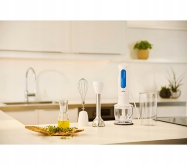 Блендер Braun MultiQuick 3 MQ30.202M 900 Вт з подрібнювачем та вінчиком