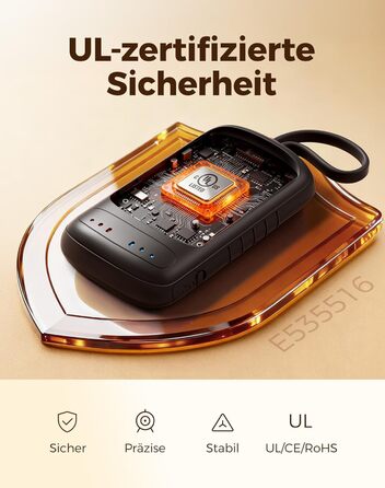 Електричний грієчка OCOOPA DuoHeat: 8 годин роботи, 67г, для кемпінгу, полювання, подарунок чоловікам