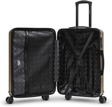 Набір валіз REDOLZ 3 шт. | Легкі дорожні валізи з ABS - для жінок/чоловіків, 4 колеса, TSA-замок (Essentials 07) | Розмір M (67 см)