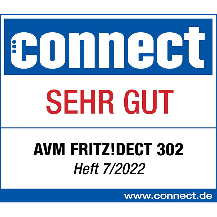 FRITZ!DECT 302 - розумний терморегулятор для опалення, сумісний з FRITZ!Box та звичайними термостатичними клапанами