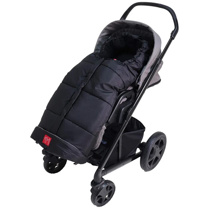 Дитячий зимовий конверт Kaiser Naturfelle Iglu Thermo Fleece чорний