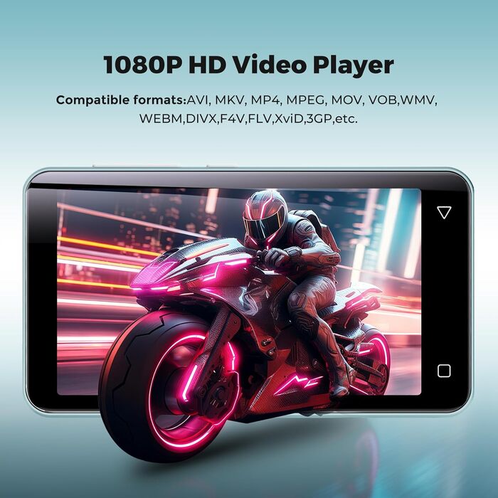 MP3 плеєр 160GB з Bluetooth та WiFi, Android плеєр для дітей з сенсорним екраном 4