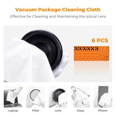 Набір для чищення об'єктивів K&F Concept 15-в-1 (з рідиною) - для фотографів