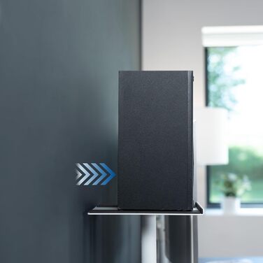 Кріплення для акустики VIVO: універсальні підставки для колонок, 2 шт., білі, регулювання висоти та нахилу