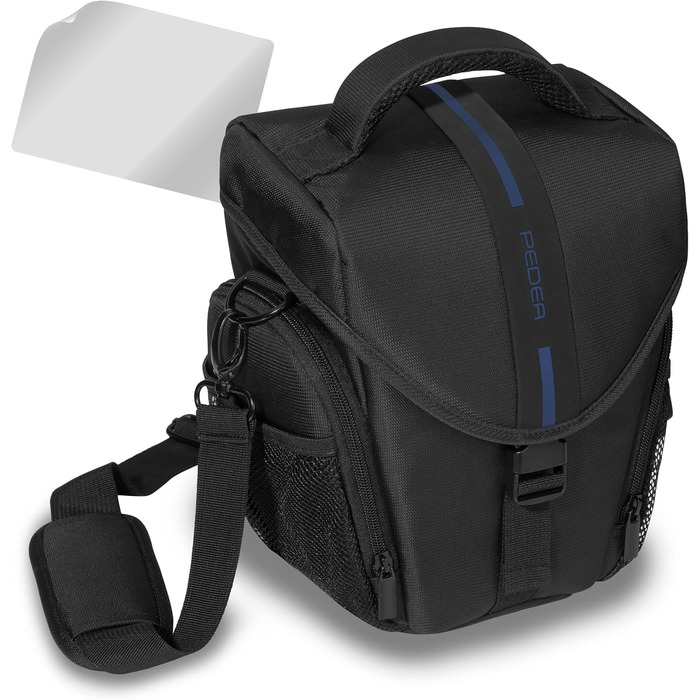 Чохол для камери PEDEA 'Essex' з захисною плівкою для дисплея (M, Синій)