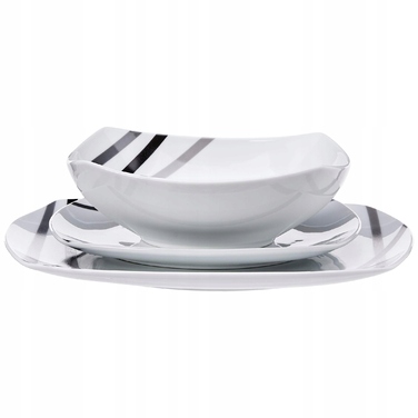 Сучасний обідній набір Rays, 18 предметів