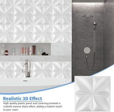 3D панелі на стіну з ПВХ чорного кольору для інтер'єру та геймерської зони, декоративні стінові та стельові панелі (2 шт, 50х50 см)