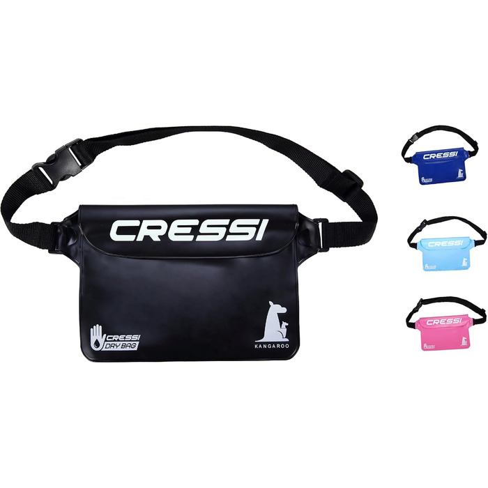 Водонепроникний мішок Cressi Kangaroo Dry Pouch для дорослих (Unisex), чорний
