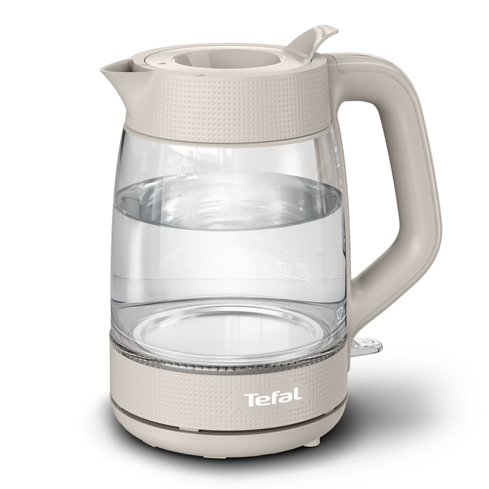 Електричний чайник Tefal KO2G0BE0, 2000 Вт, 1,7 л, прозорий