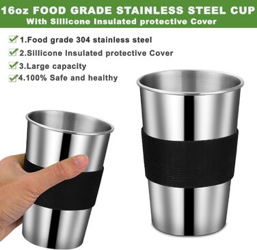 Набір кухонного посуду для кемпінгу з нержавіючої сталі, набір для приготування їжі в походах, міні-плита для кемпінгу, походів, пікніків та трекінгу