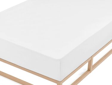 biberna 0002820 Biber Sheet/Bed Sheet Biber 2x 150x250 cm white
