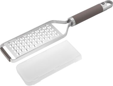 Терка кухонна ZWILLING Pro Reibe, 34 см, нержавіюча сталь, ергономічна ручка, сіра
